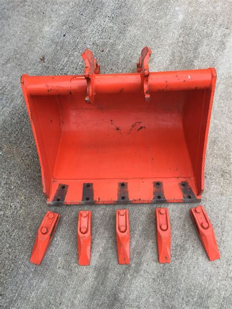 used 12 inch bucket for kubota mini excavator|kubota mini excavator bucket teeth.